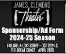 James Clemens Theatre - 2024/2025 - Sponsorships